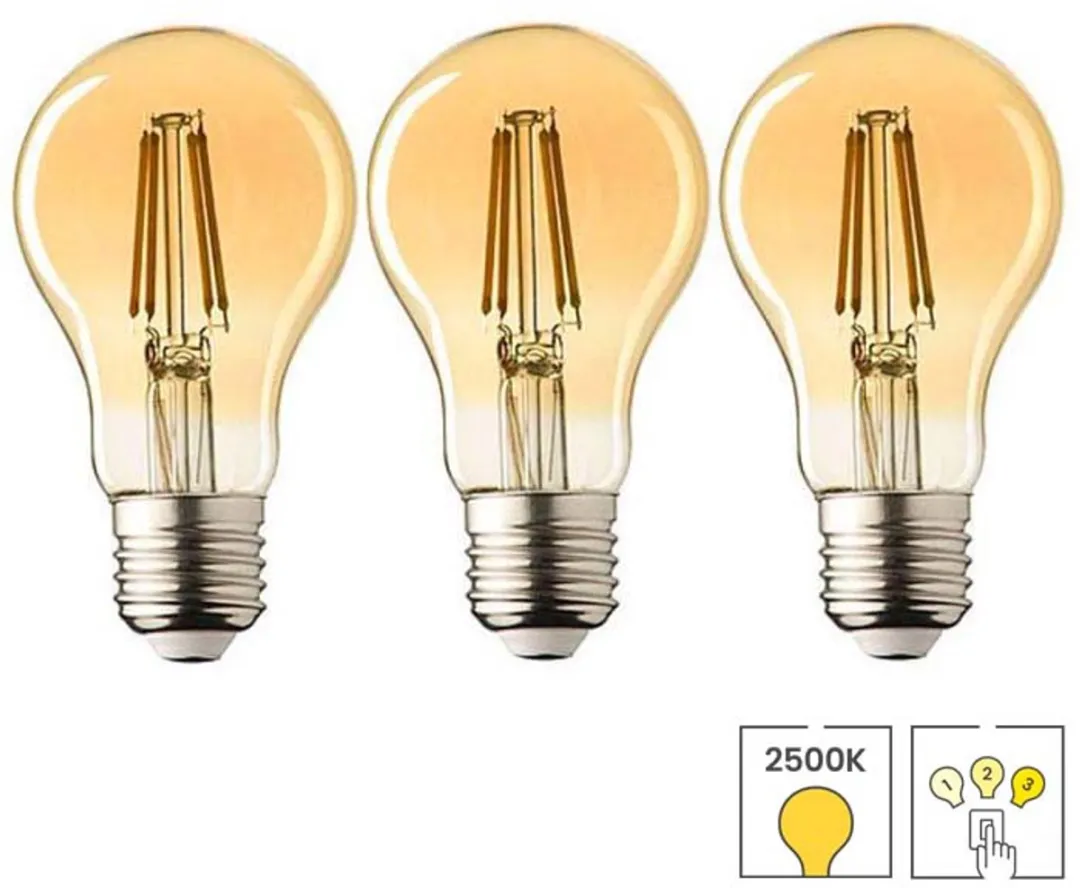 Lybardo E27 LED Lamp 3-pack