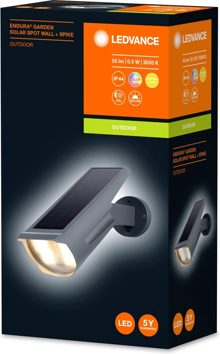 LEDVANCE Endura Garden Spot LED Tuinverlichting - Warmwit 3000K - Grijs - afbeelding 6 van 6