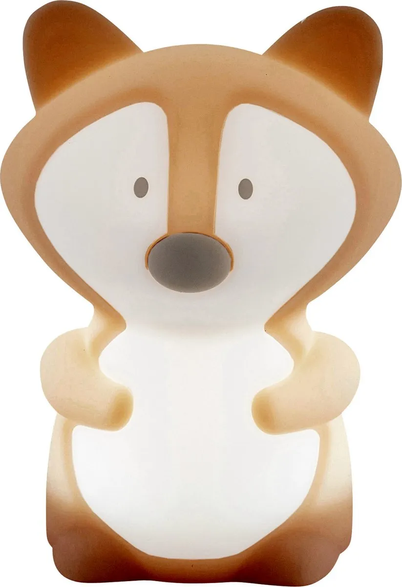 Nattou Nachtlamp Vos - Warm wit licht - Bruin