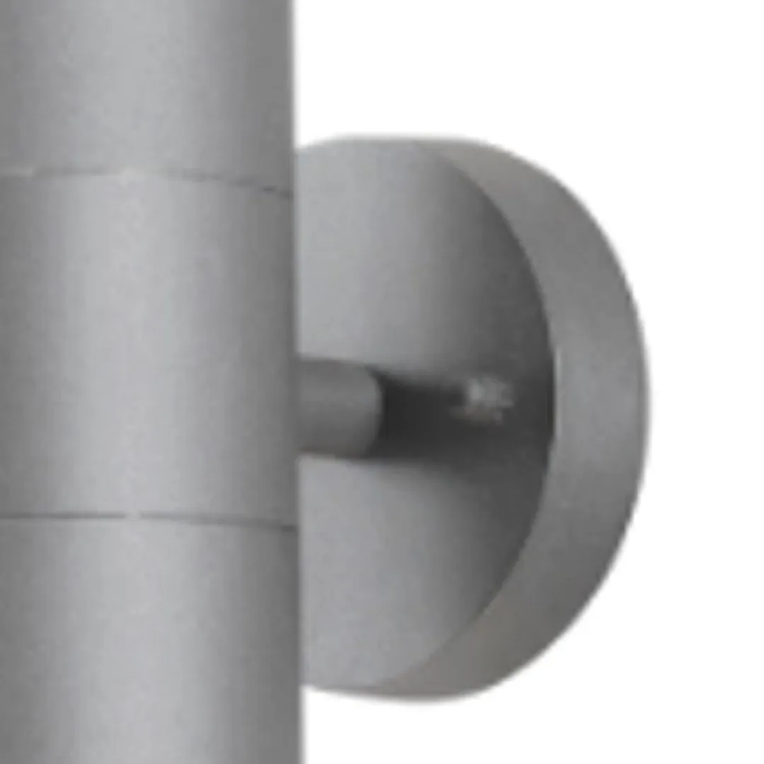 Konstsmide Modena Wandspot Twin XL 20cm GU10 - Aluminium - afbeelding 6 van 6