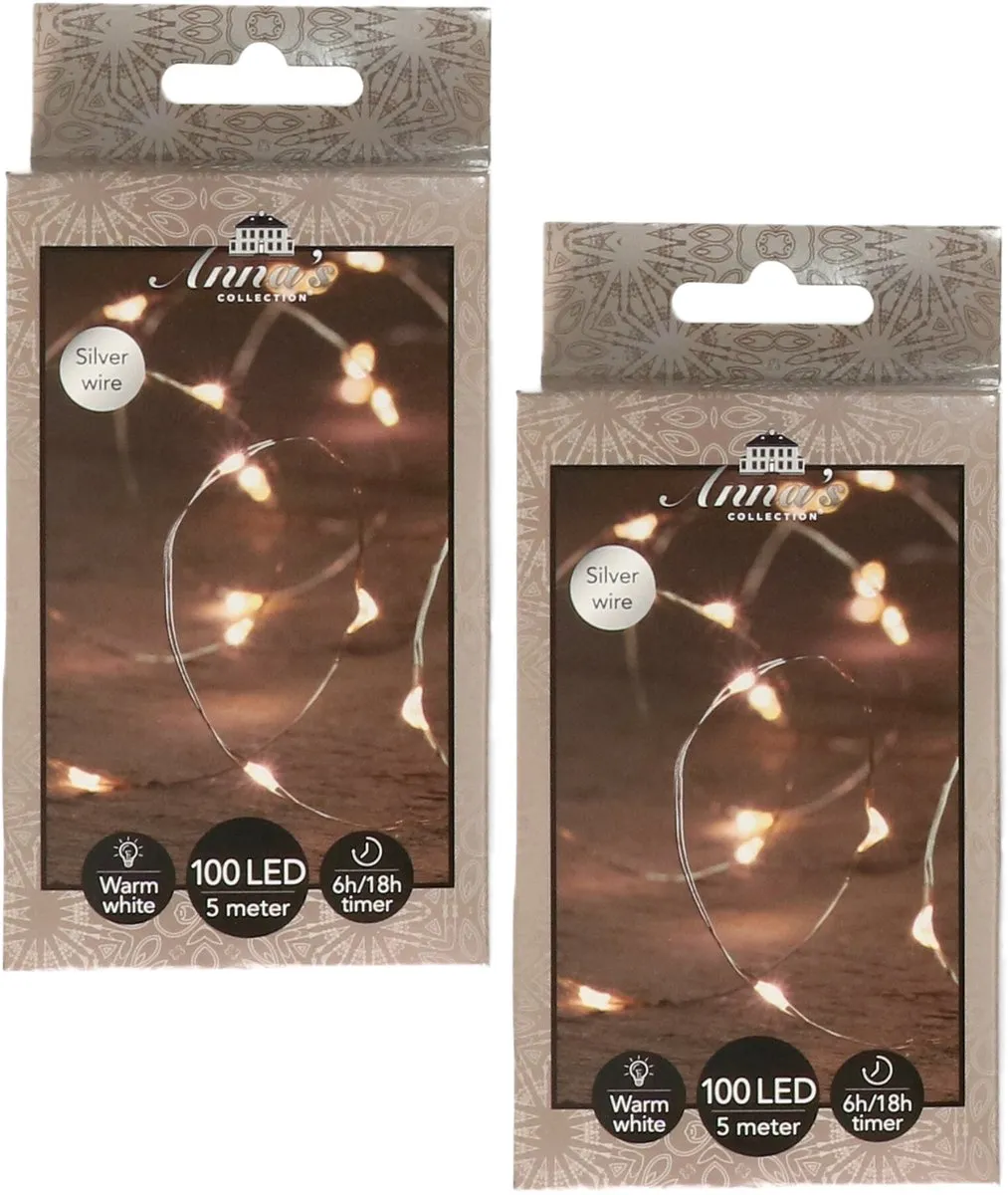 Anna's Collection Kerstverlichting 100 LED Warm Wit