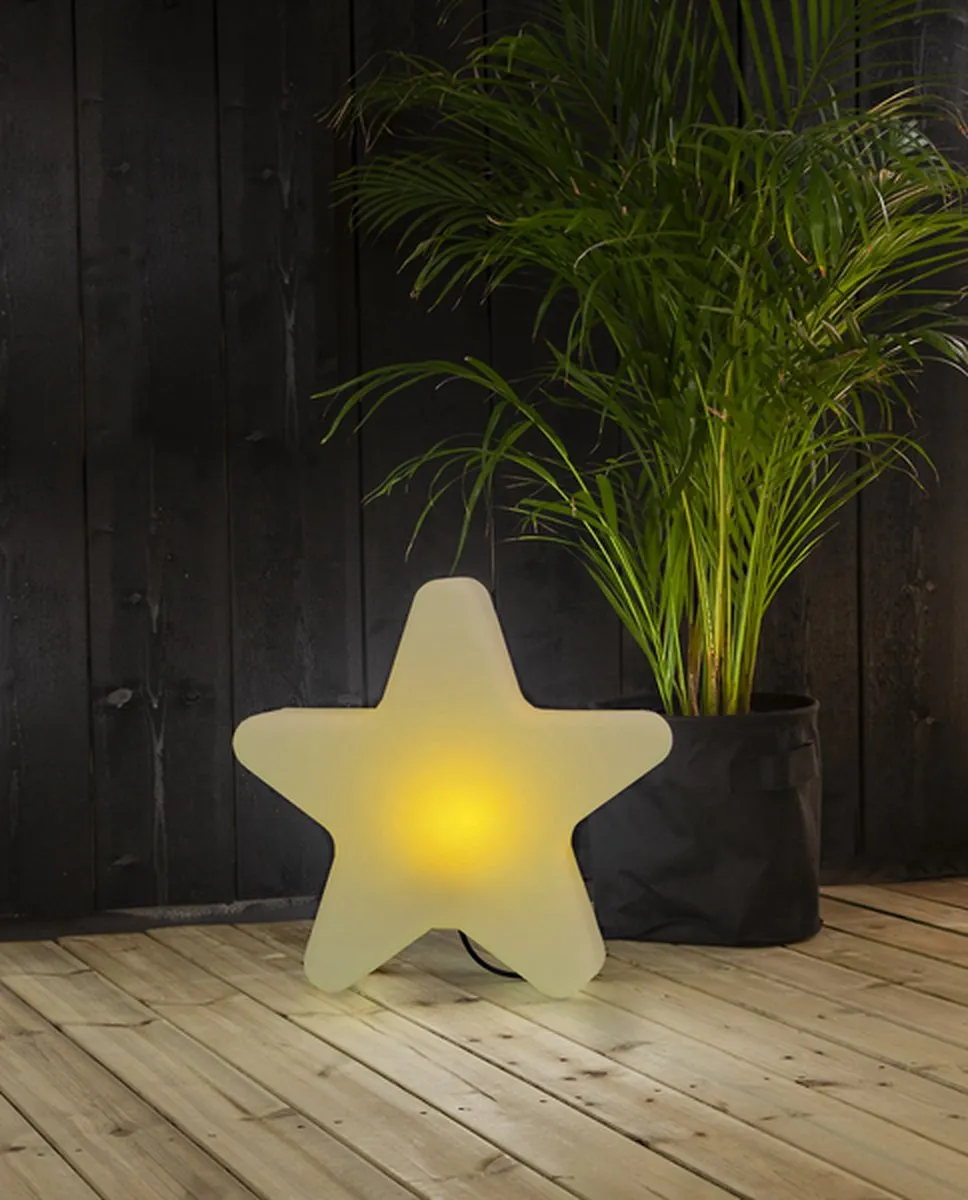Star Trading Prikkabel E27 0.9W Warm Wit Mat Geel