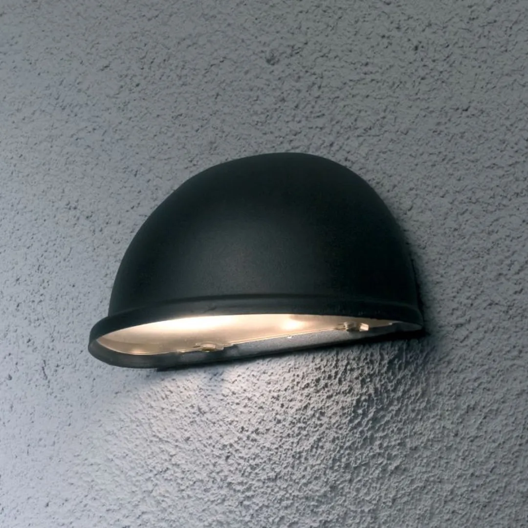 Konstsmide Torino Wandlamp Matzwart 25W