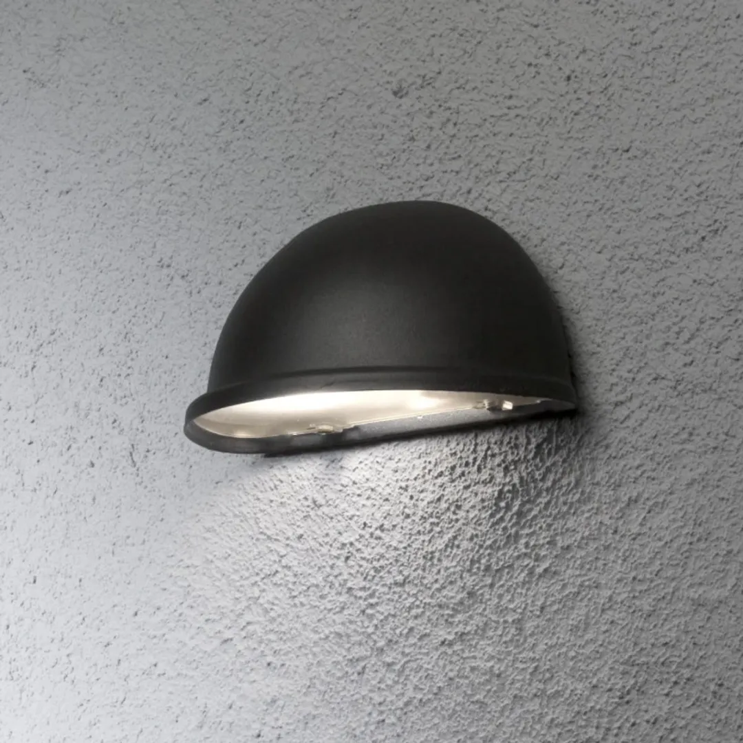 Konstsmide Torino Wandlamp Matzwart 25W