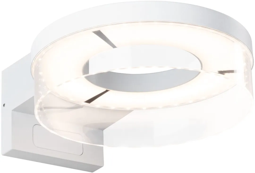 Paulmann Capera LED Wandarmatuur Buiten Schemergestuurd Bewegingsmelder IP44 8W