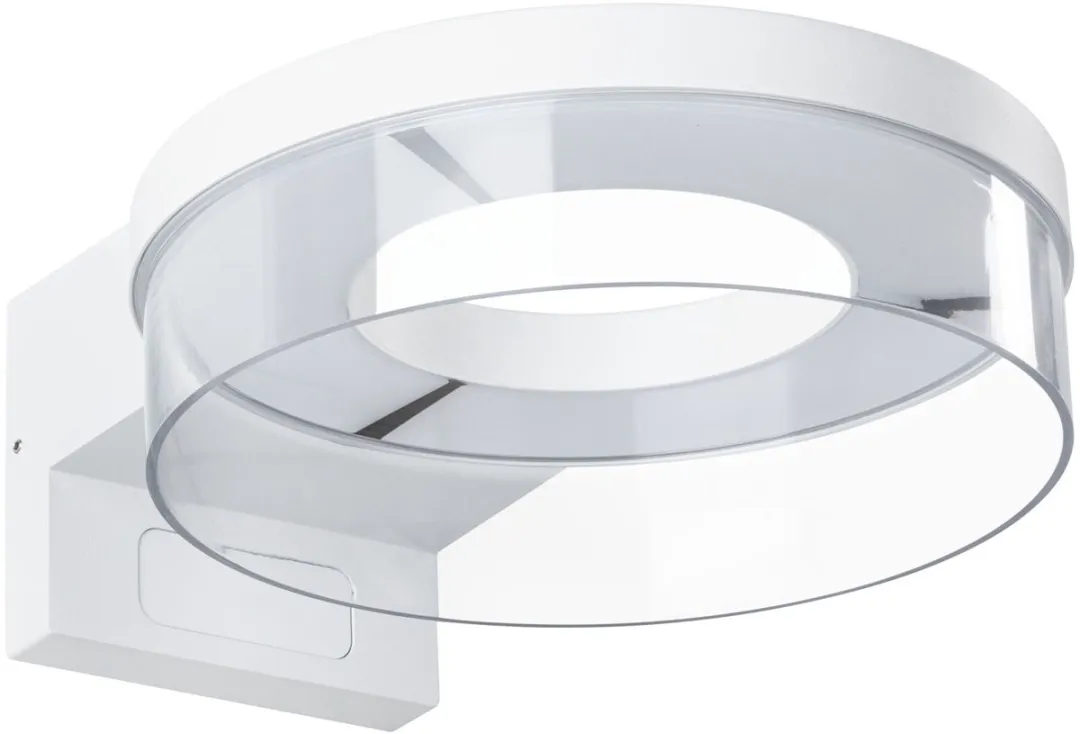 Paulmann Capera LED Wandarmatuur Buiten Schemergestuurd Bewegingsmelder IP44 8W Wit