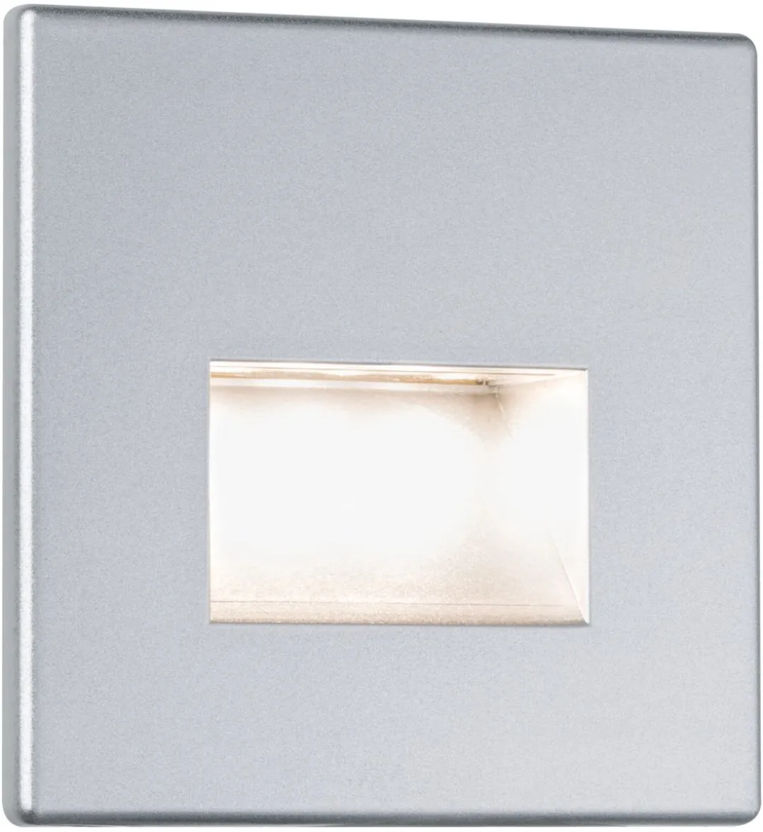Paulmann Edge LED Wandinbouwlamp 1,2W - Chroom mat