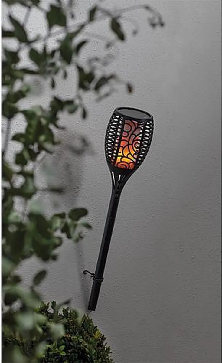 Star Trading LED Solar Tuinfakkel Vlameffect - Ø11cm