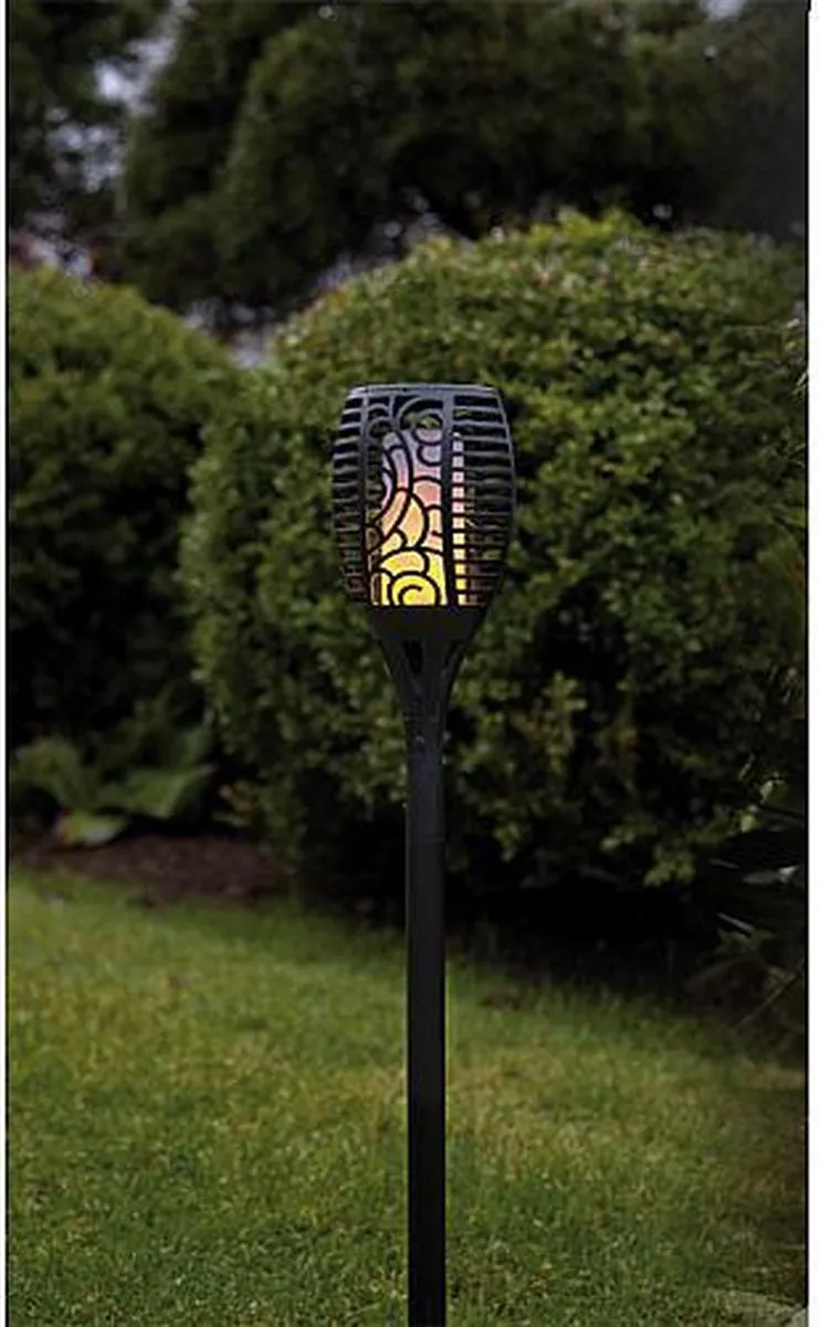 Star Trading LED Solar Tuinfakkel Vlameffect - Ø11cm