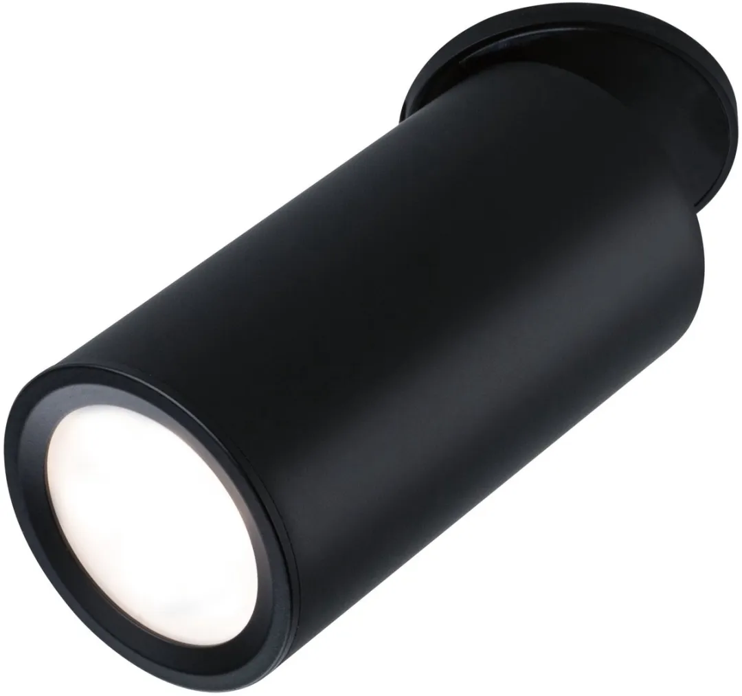 Paulmann LED-inbouwlamp Turnal 6W 470lm 2700K - Zwart mat