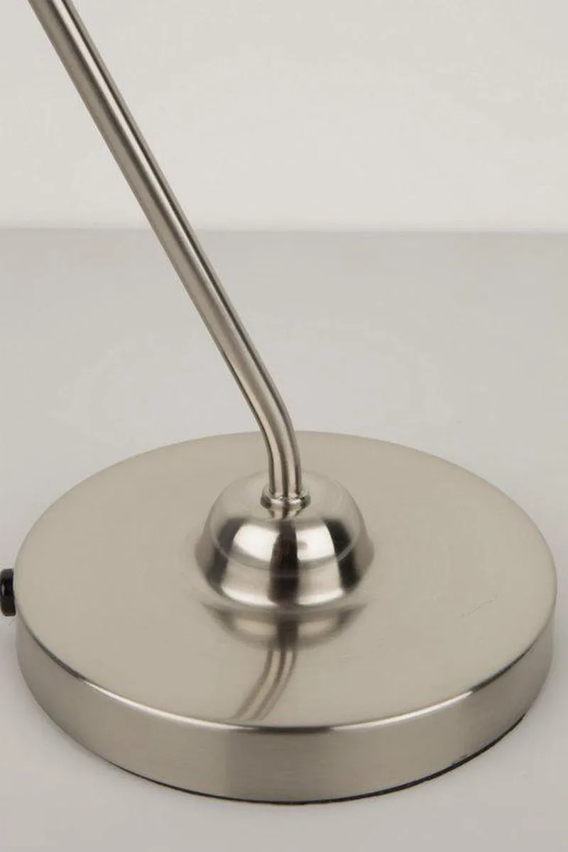 Zuiver Dry XL Bureaulamp - Nikkel