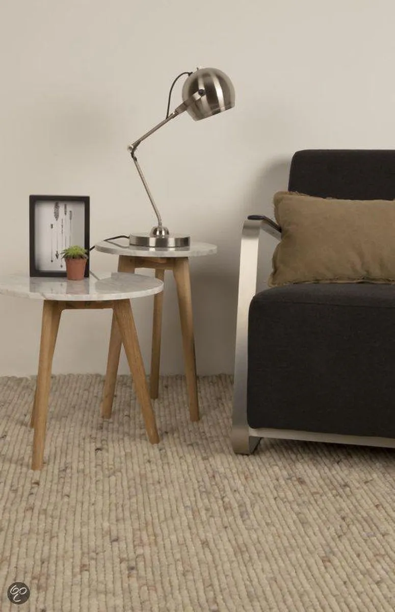 Zuiver Dry XL Bureaulamp - Nikkel