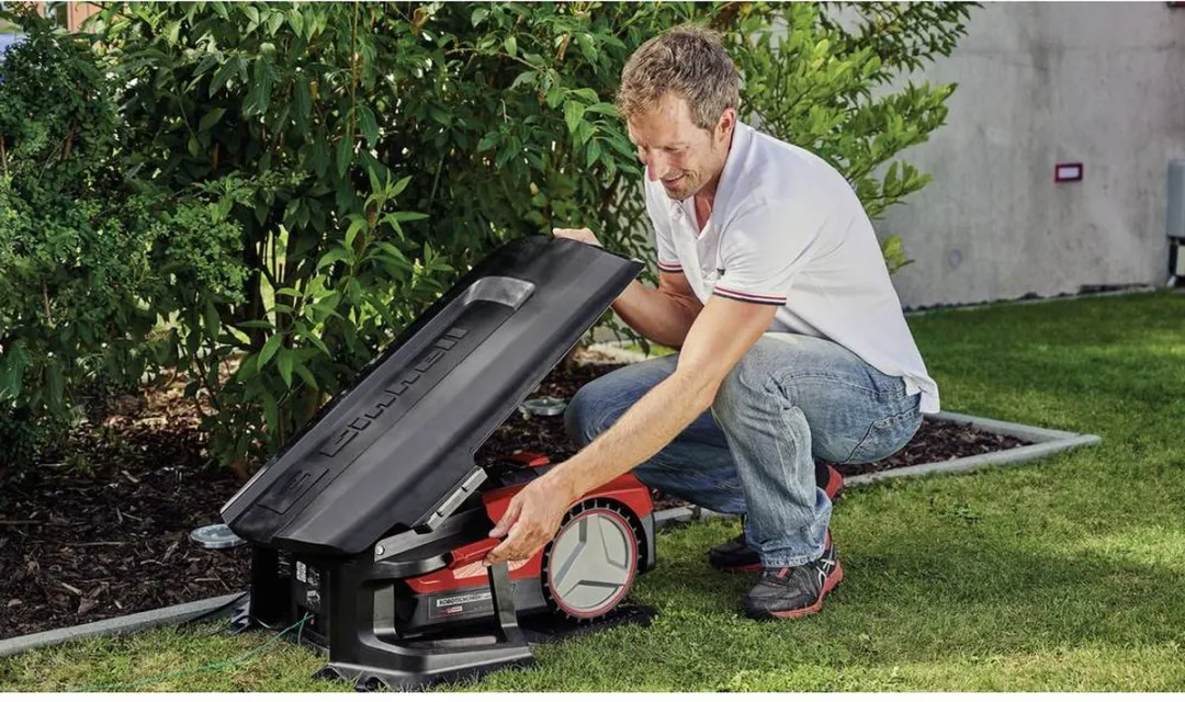 Einhell Robotmaaiergarage - voor robotmaaiers - afbeelding 6 van 6