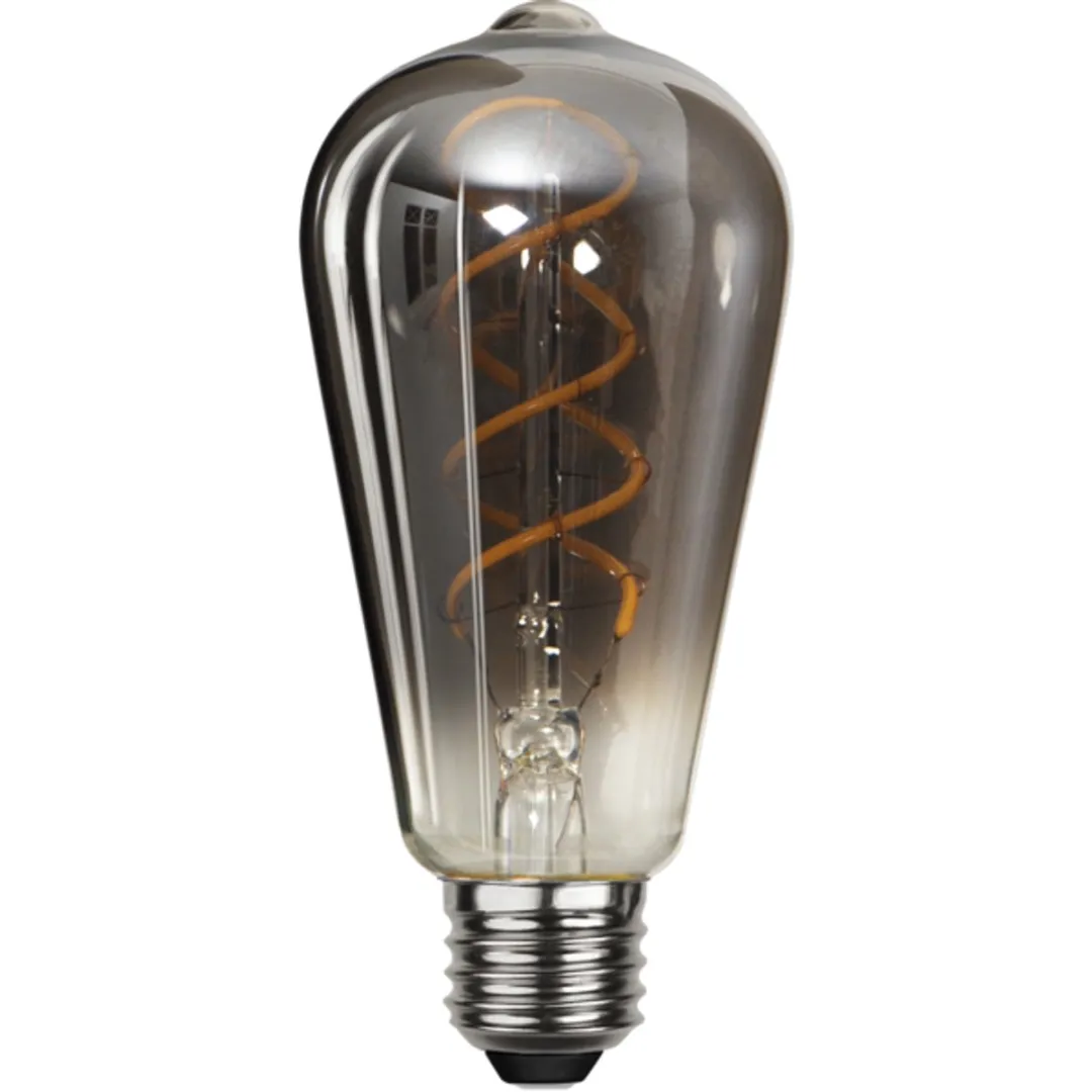 Star Trading Druppel-Edison Rookglas E27 2W - 5 Stuks - afbeelding 6 van 6
