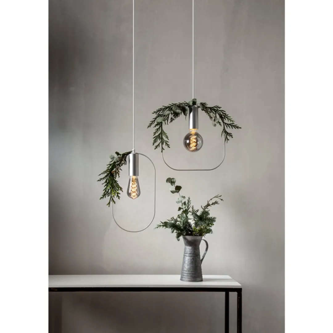 Star Trading Druppel-Edison Rookglas E27 2W - 5 Stuks