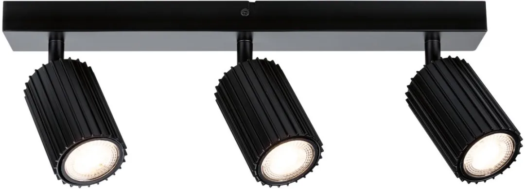 Paulmann Lirena Spotlight GU10 3x10W - Zwart mat