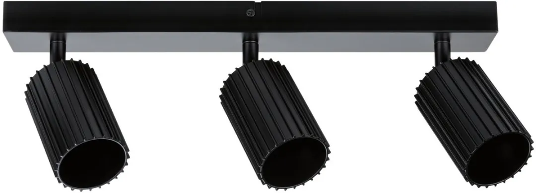 Paulmann Lirena Spotlight GU10 3x10W - Zwart mat
