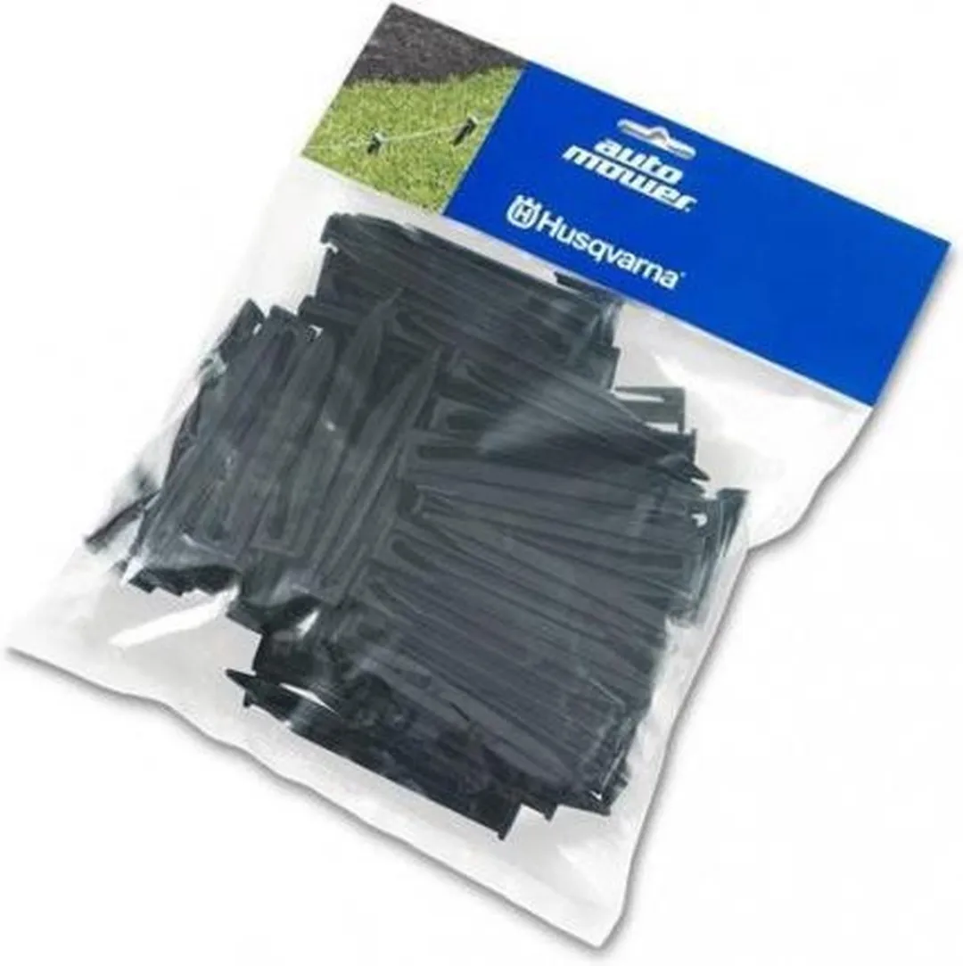 Husqvarna Plastic Draadklemmen 100 Stuks