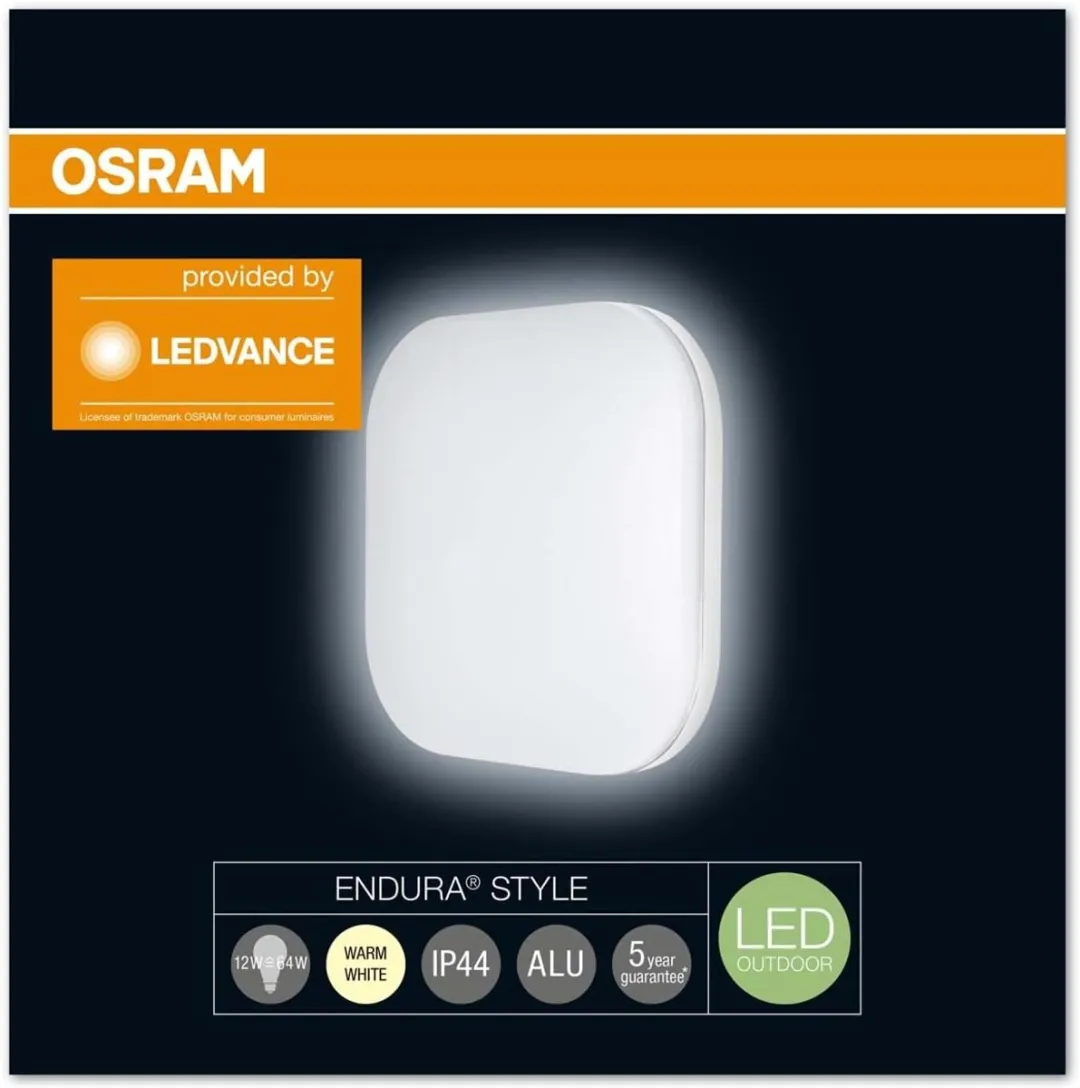 Osram Endura Style Surface LED Wandlamp Warm Wit
