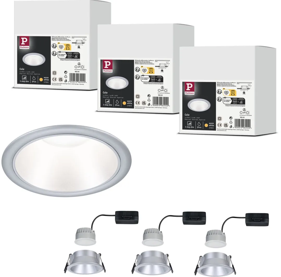 Paulmann Zigbee Smart Home Startset Amaris 72x84mm 35W RGBW+ Wit