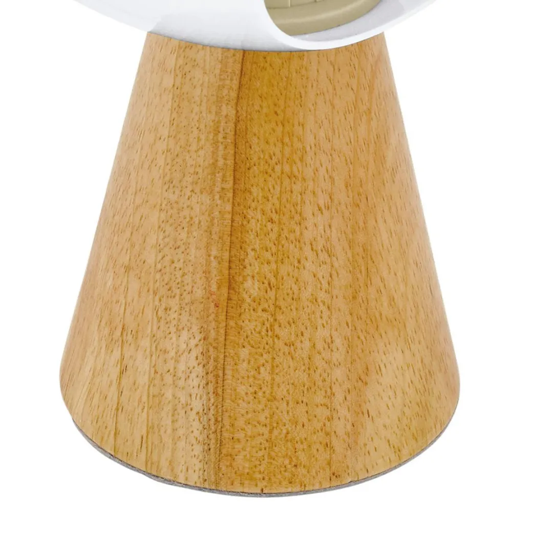 Eglo Mamblas Tafellamp - Hout/Wit