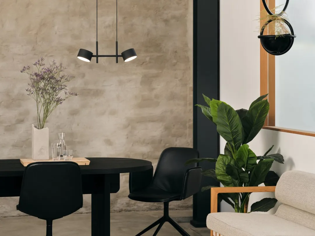 Osram Decor Kyoto LED Hanglamp 20W 3000K - Zwart - afbeelding 6 van 6