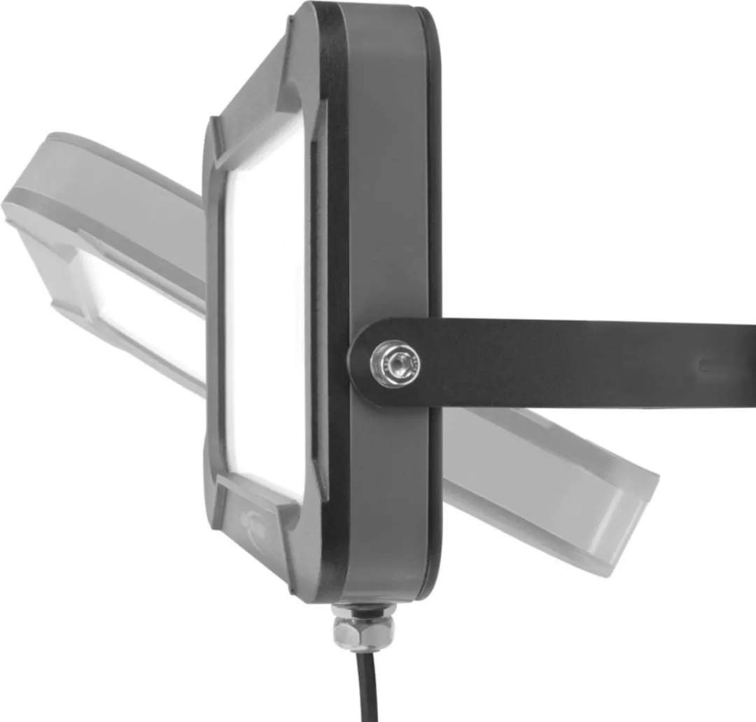 Ansmann WFL1600 LED Wandspot 20W 1600lm - 5000K - Zwart