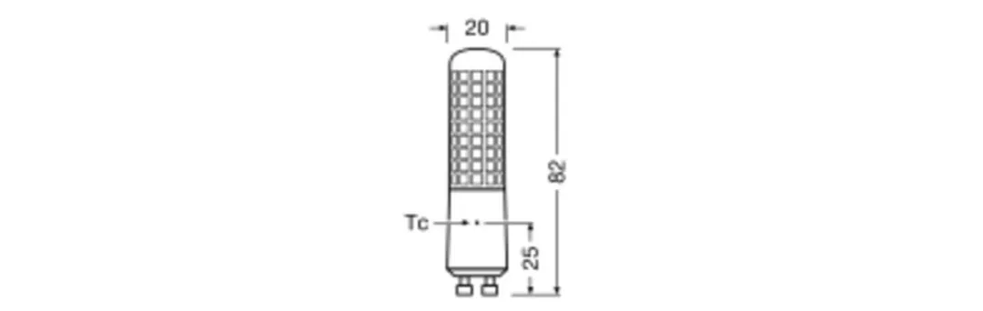 Osram LED-lamp GU10 7W Warmwit - 2700K
