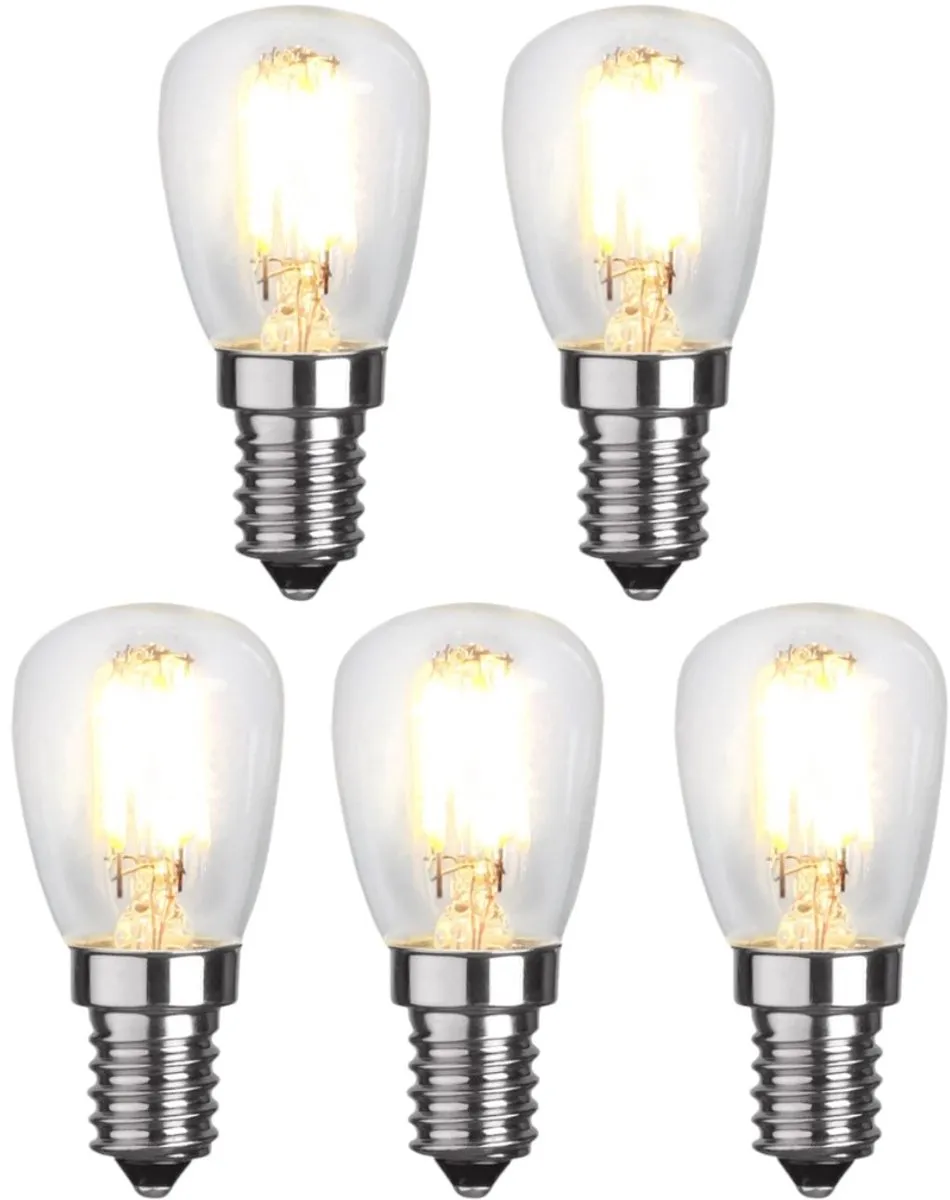 Star Trading Mini Lampje E14 2.8W Extra Warm Wit - 5 Stuks