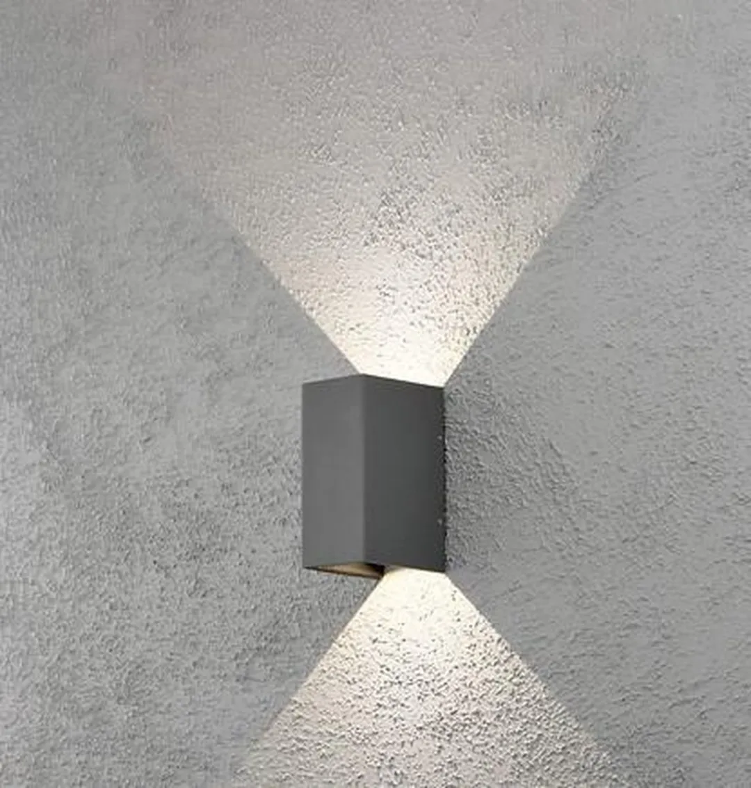 Konstsmide Cremona Spotlamp Buiten 2-lichts LED 3000K - Antraciet