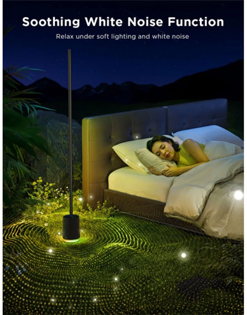 Govee RGBICWW Floor Lamp Pro - RGBW - Zwart - afbeelding 6 van 6