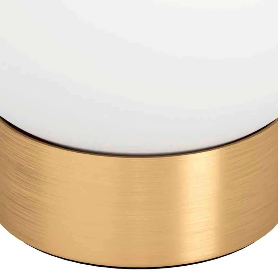 Eglo Manzanares Tafellamp E27 - 18 cm - Goud/Wit