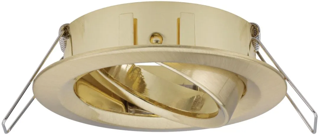 Paulmann Choose Basisset Inbouwlamp 3x10W 84mm - Messing geborsteld