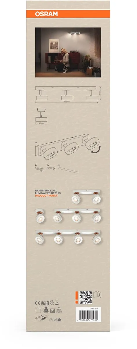 Osram Decor Spot Pluto 14.4W 960lm Warm Wit - afbeelding 6 van 6