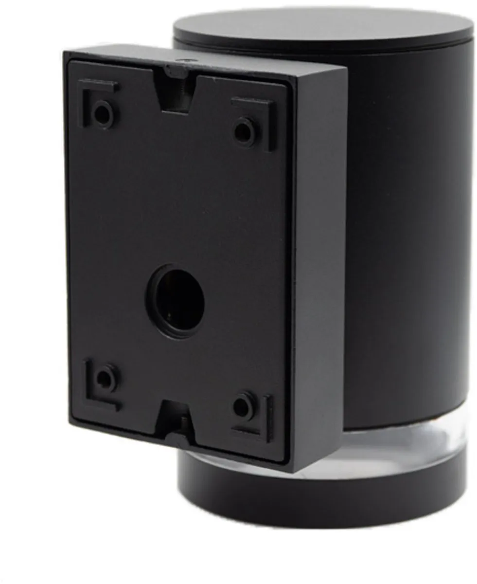 Lybardo Buitenlamp met Sensor Wandlamp GU10 - Zwart