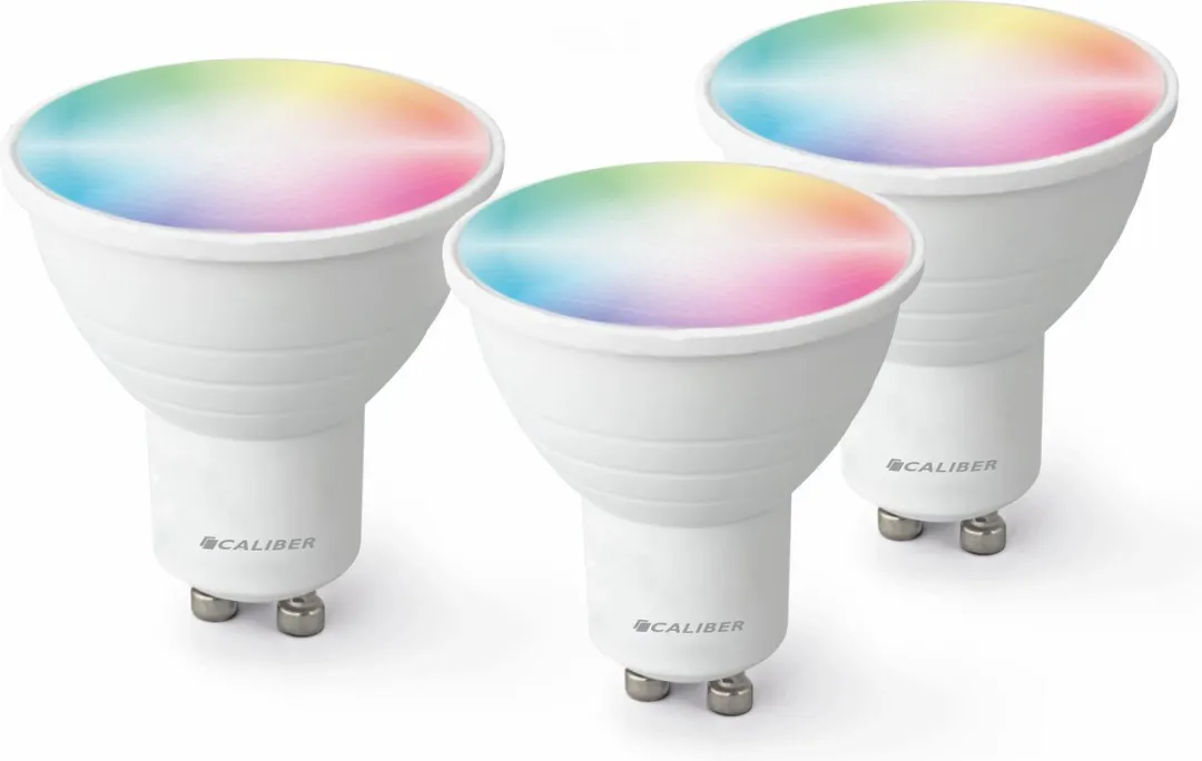 Caliber Smart Lamp GU10 RGB/Wit Mat