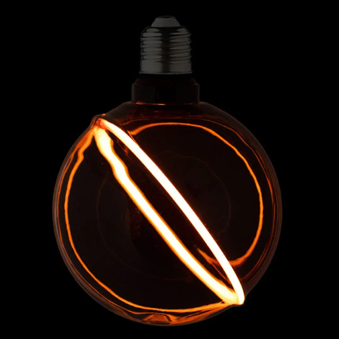 Lybardo DeepBlack E27 LED Diamantlamp 4W - 1800K Rookglas - afbeelding 6 van 6