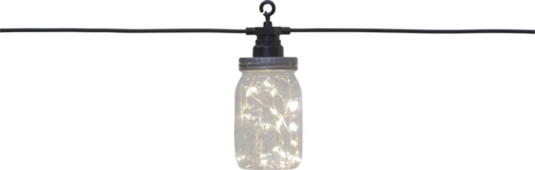 Star Trading LED Circusfles Kerstverlichting - 1 Lichtpunt - Ø4.5mm - Zwart