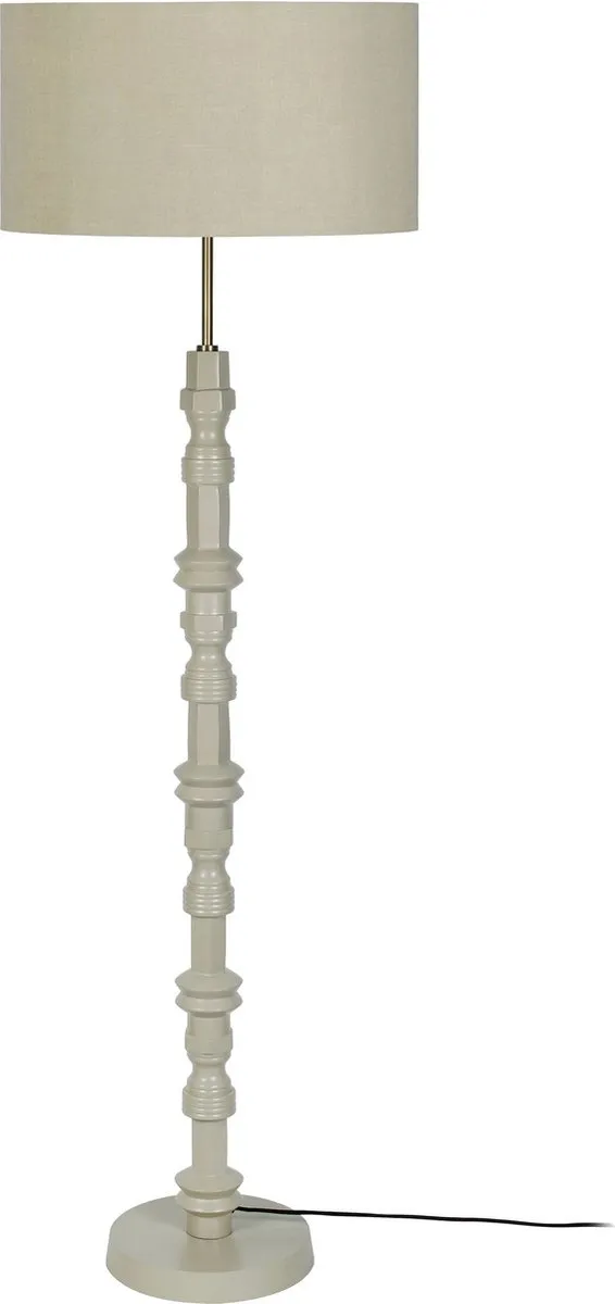 Zuiver Totem Vloerlamp Beige