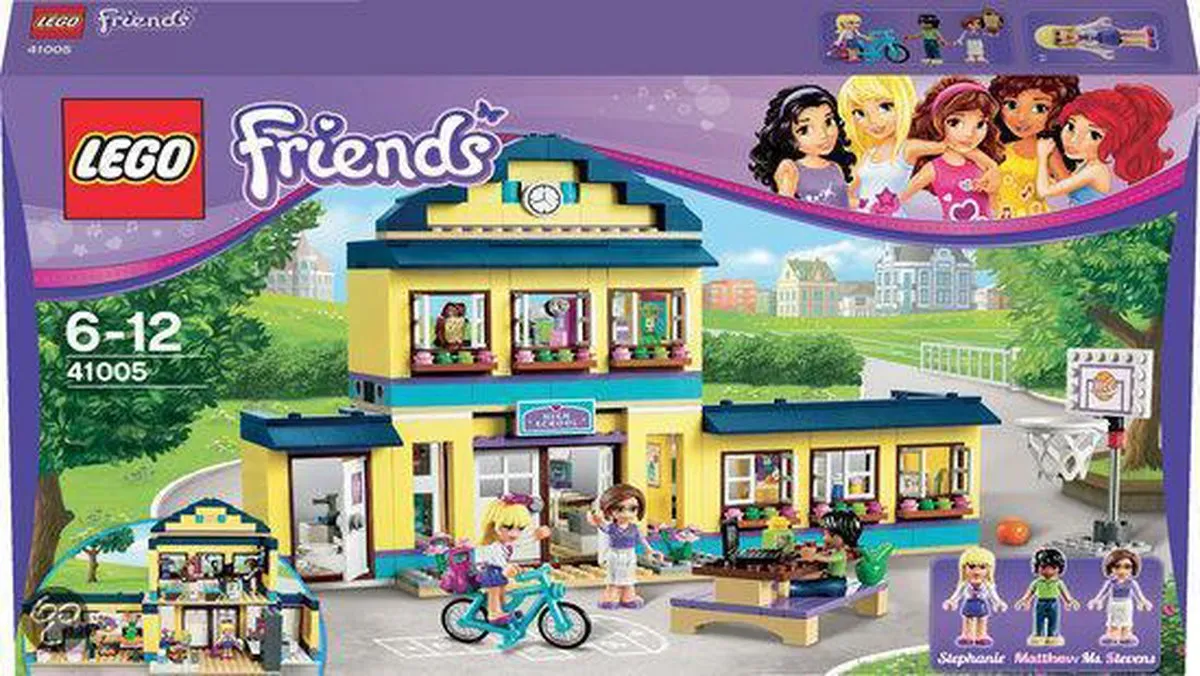 LEGO Friends Heartlake School 41005 - 487 Stukken - 3 Minifiguren