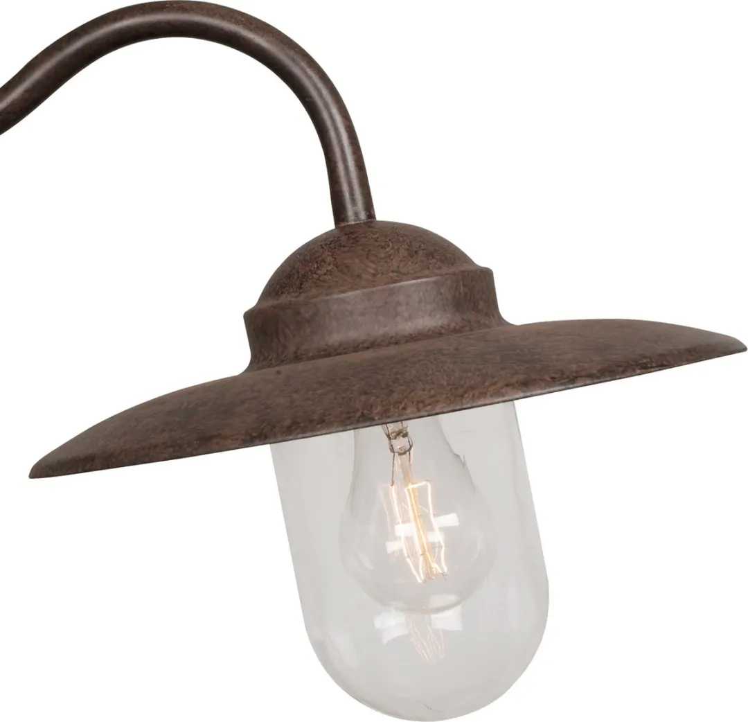Nordlux Luxembourg Wandlamp E27 - Roestkleurig - afbeelding 2 van 6