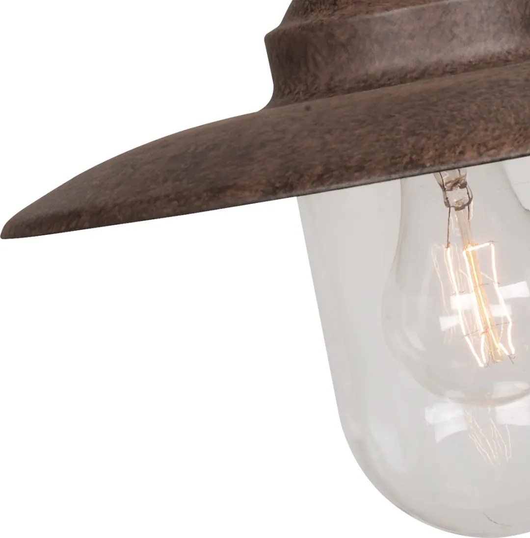 Nordlux Luxembourg Wandlamp E27 - Roestkleurig - afbeelding 4 van 6