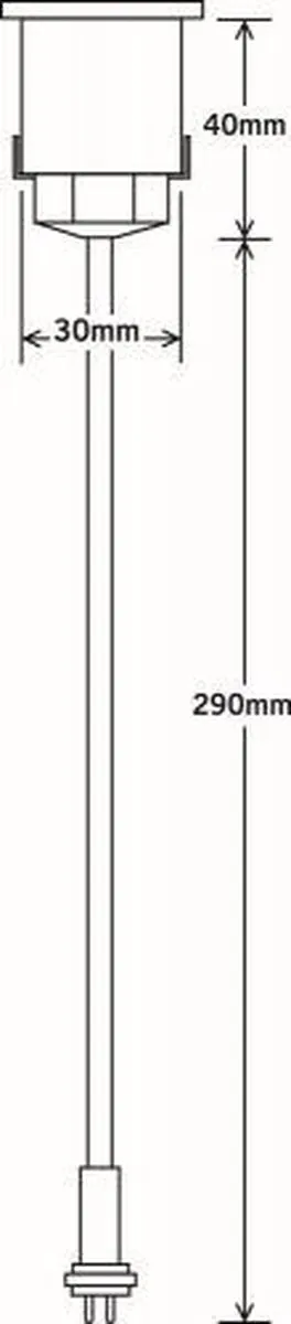 Konstsmide Mini Led Extension RVS - 3 Stuks