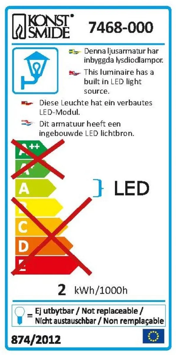 Konstsmide Mini Led Extension RVS - 3 Stuks