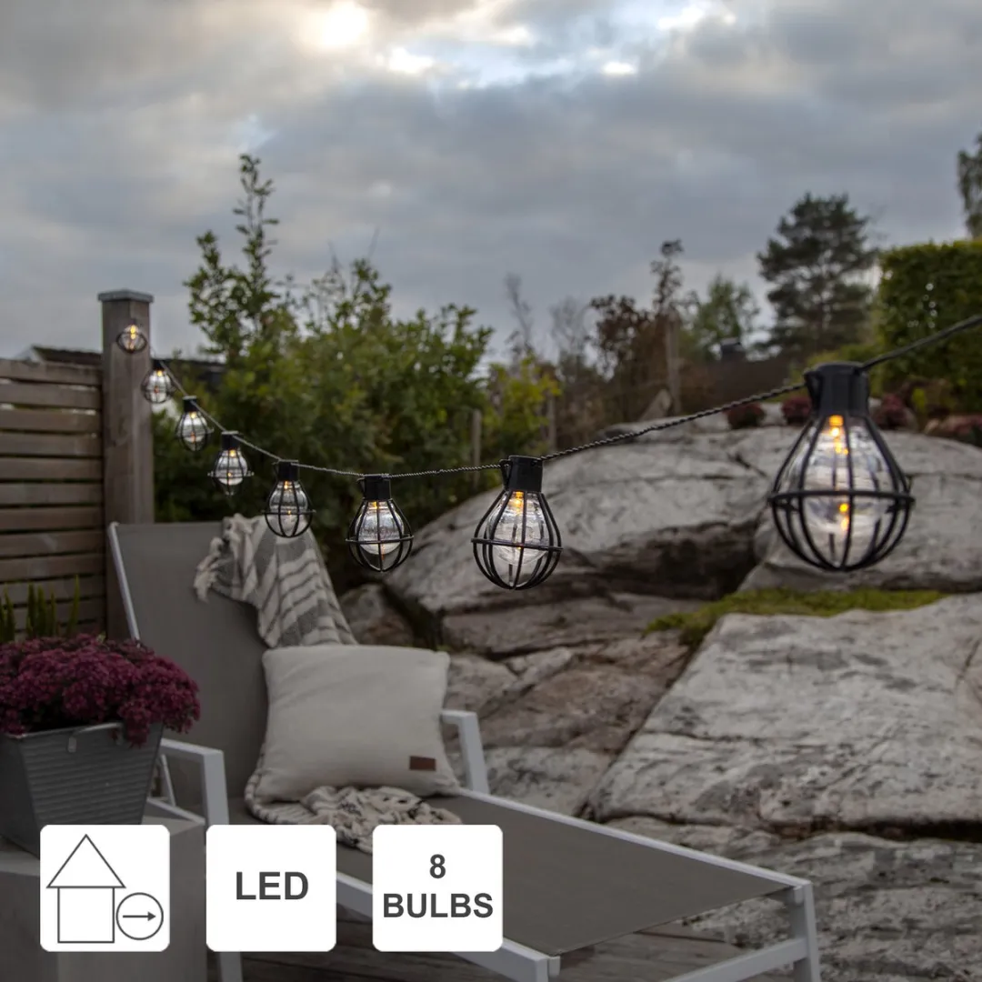 Star Trading LED Deco Lichtketting Cage - 1 Lichtpunt - Zwart