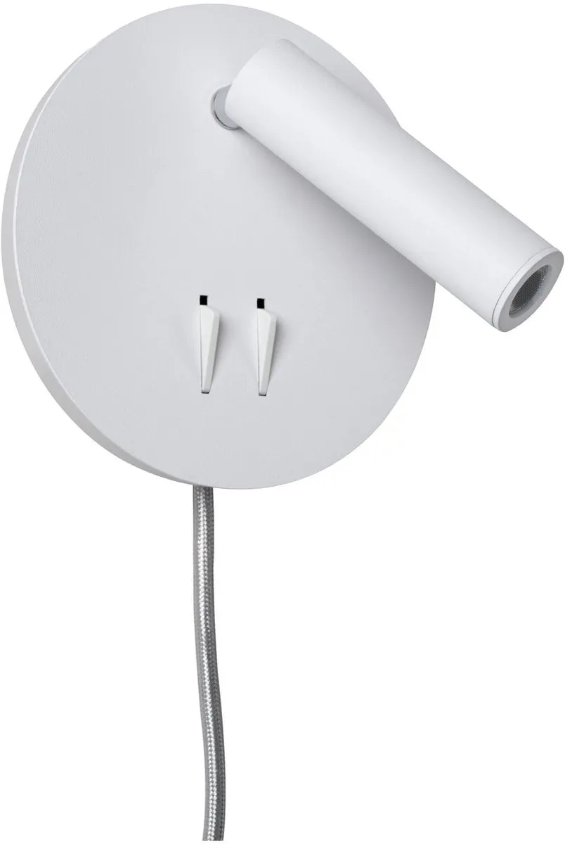 Paulmann Tabari Wandlamp 3000K 407lm Wit/Chroom