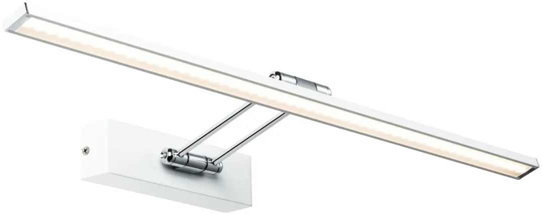 Paulmann Galeria LED Schilderijlamp Beam 1050lm - Wit/Chroom