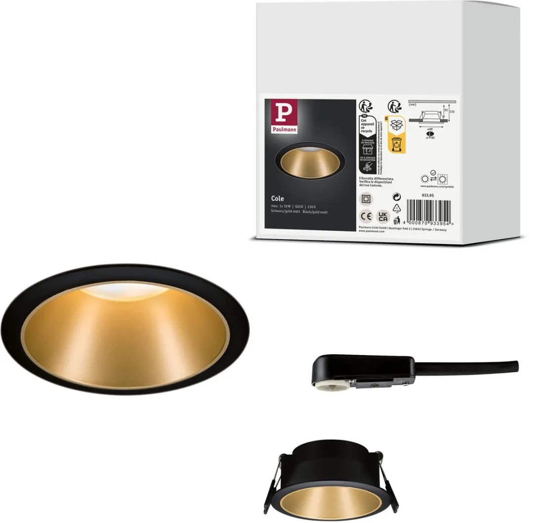 Paulmann Cole Inbouwlamp GU10 10W