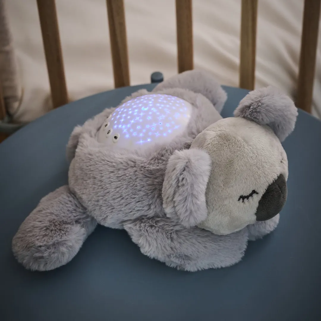 Nattou Koala Nachtlamp Projector - 26cm Grijs
