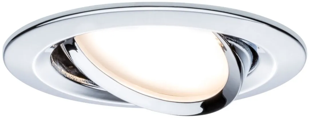 Paulmann Nova Coin LED-inbouwlamp 3x6W 470lm 2700K - 3 Stuks - Chroom